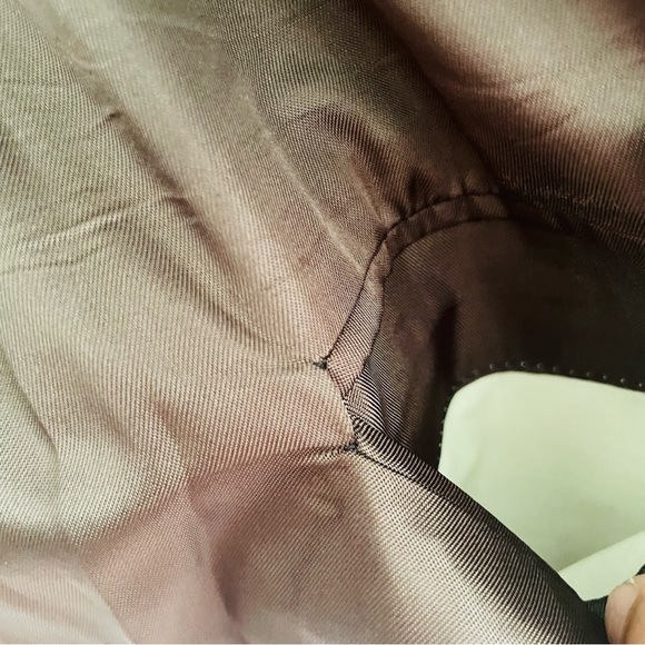 Stafford modern brown wool blazer jacket 46R double button business casual - Picture 9 of 14